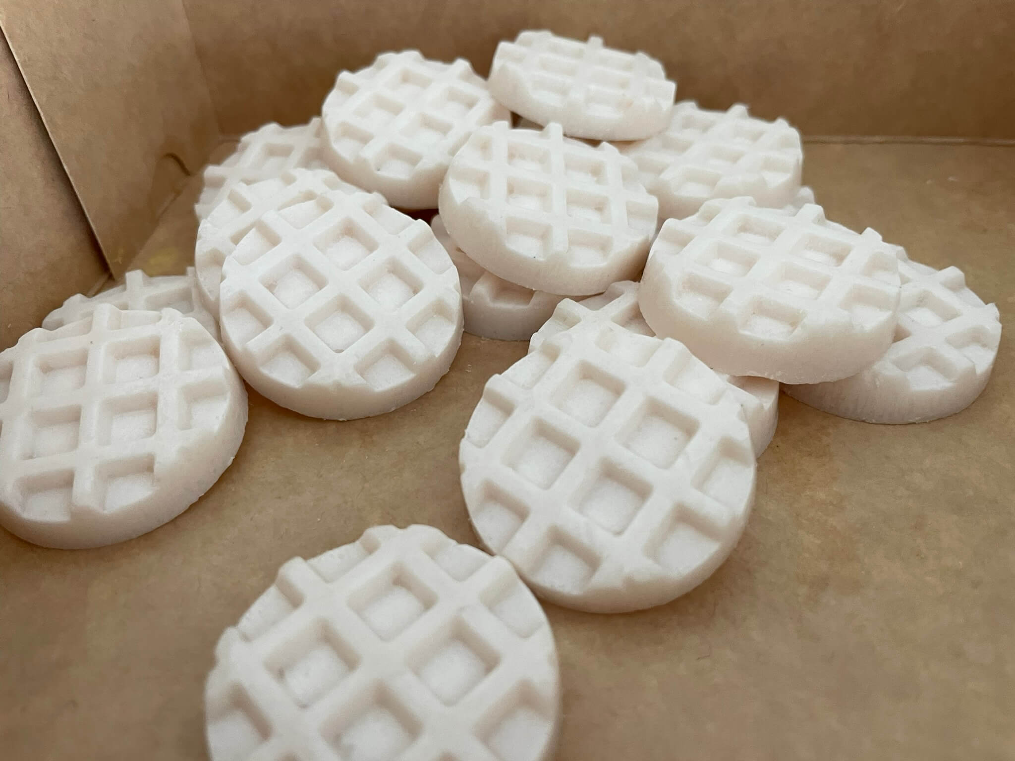 Vanilla Crème Brûlée Waffles