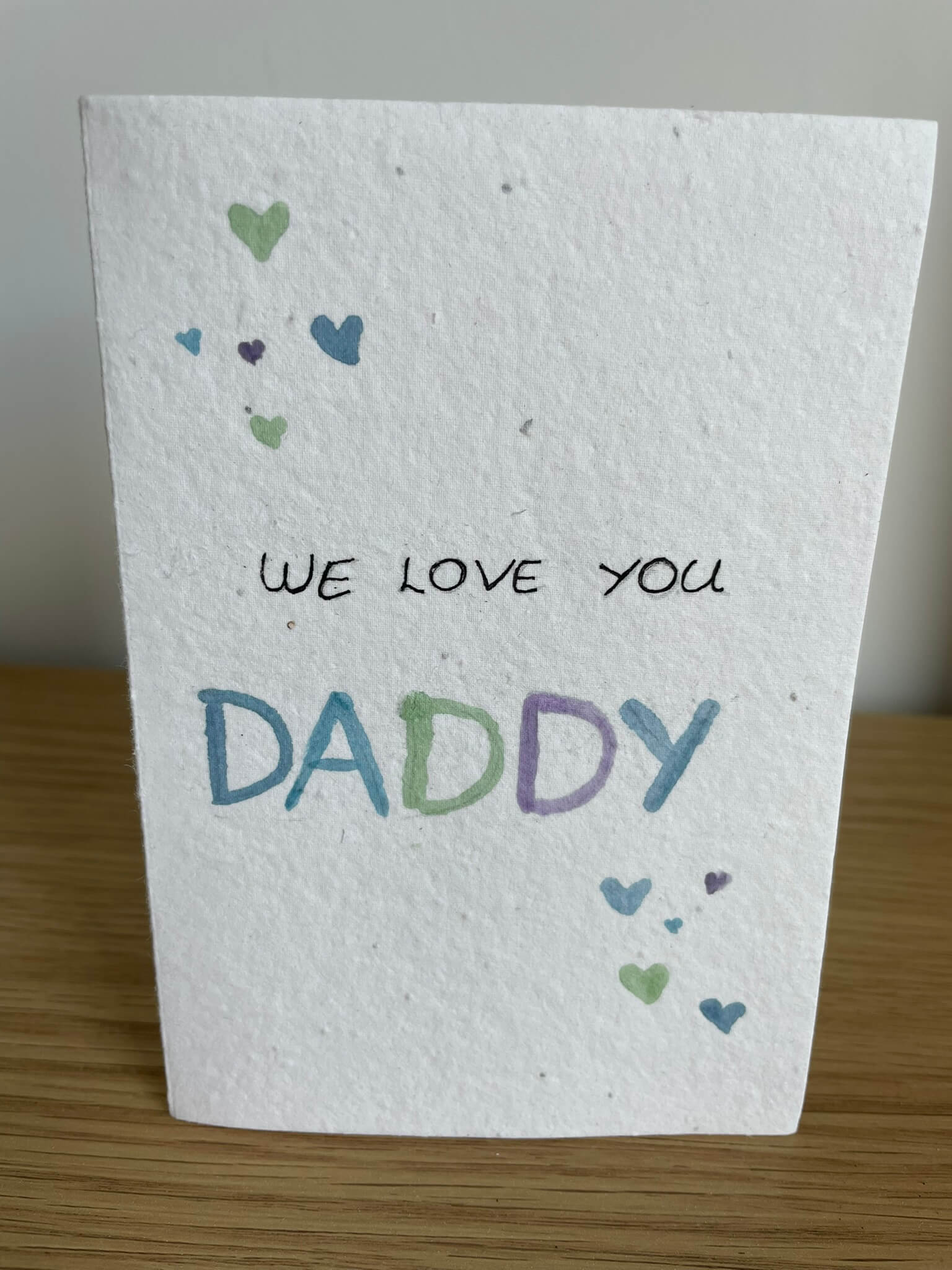 Seedpaper card - Father's Day