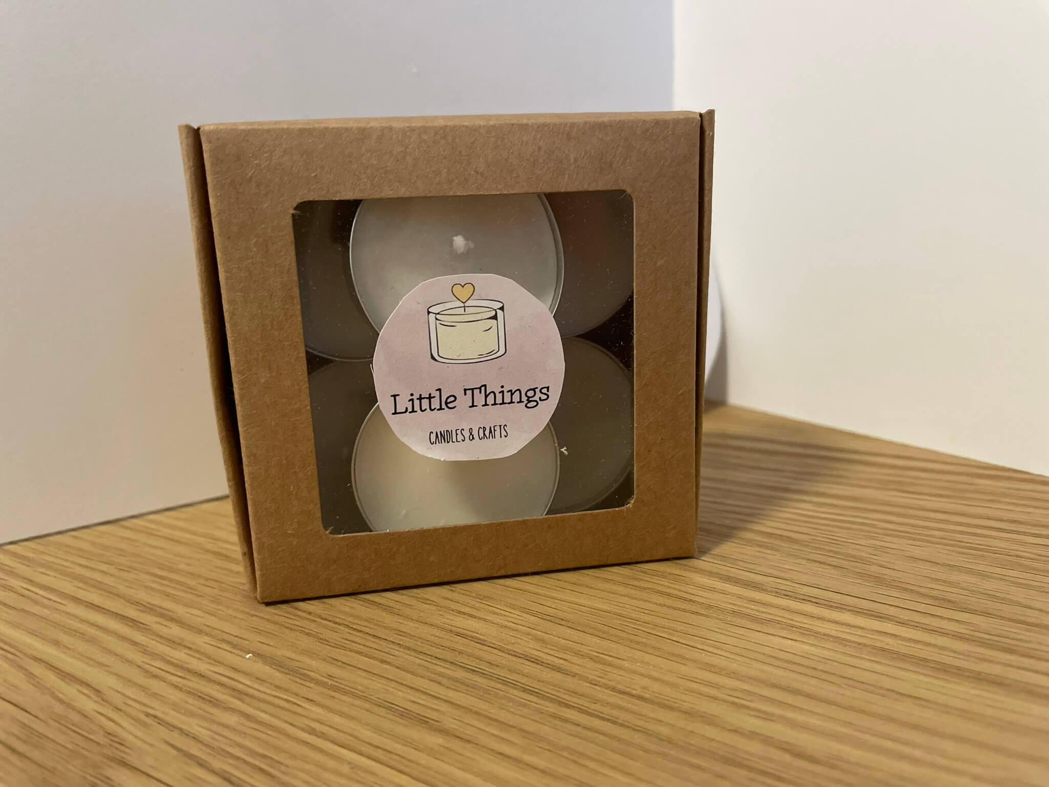 Tealight Candle Box - Unscented