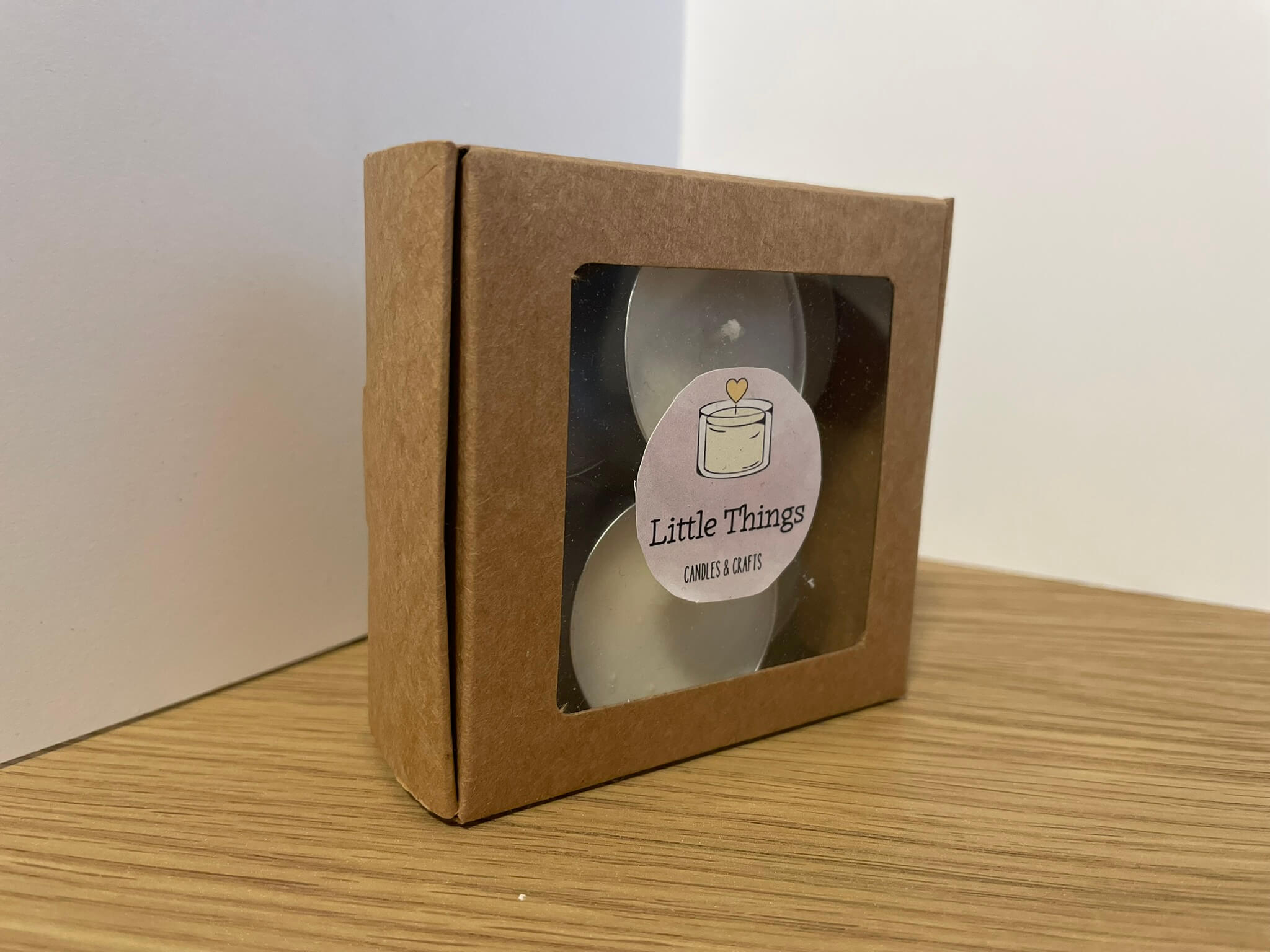 Tealight Candle Box - Unscented