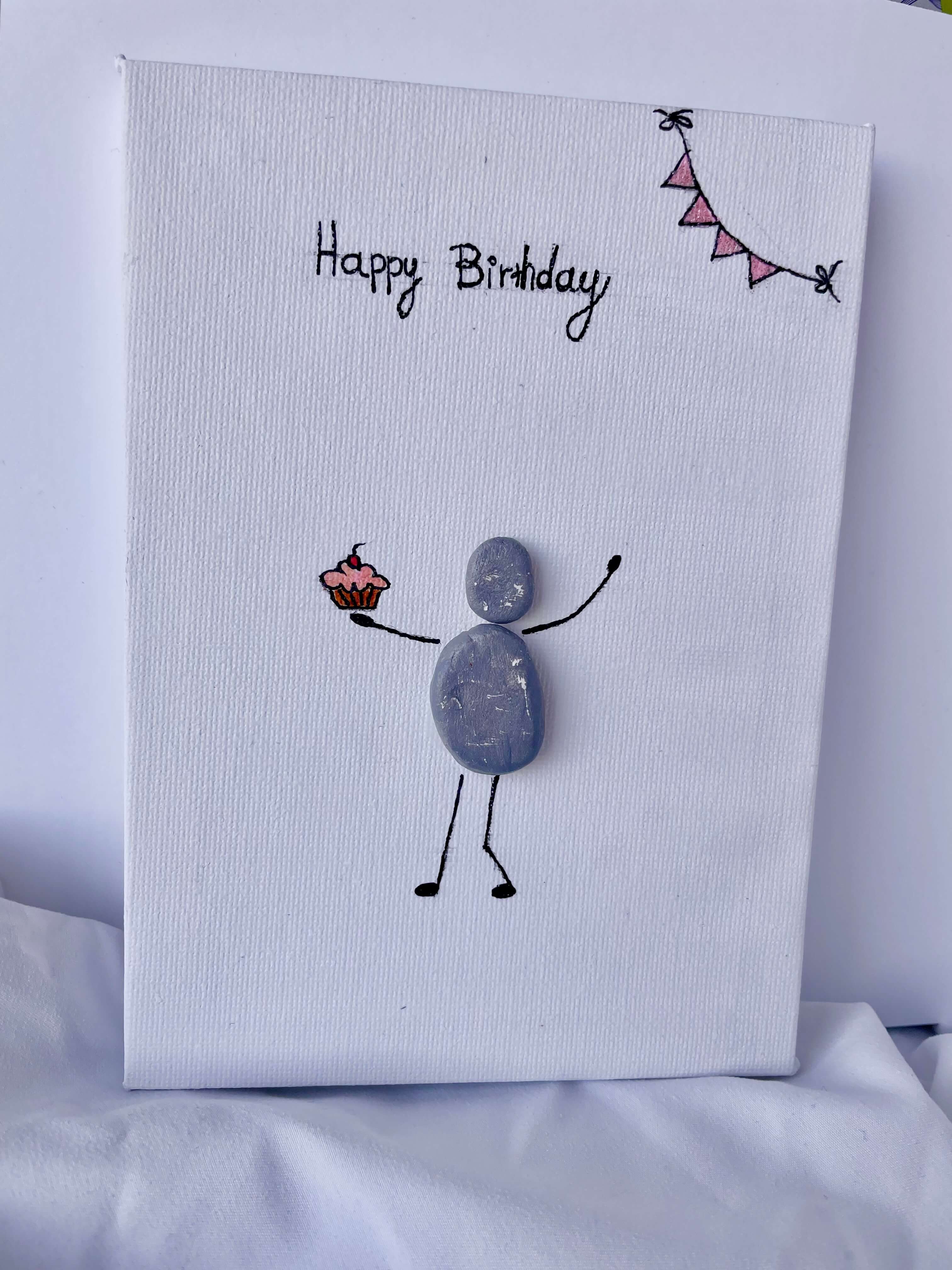 Birthday Wish on Canvas